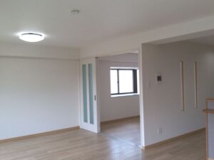 【フロアタイル施工事例】※※明るめのフロアタイル一式で施工※※