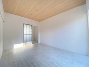 壁を造作した大人かわいいナチュラルROOM！